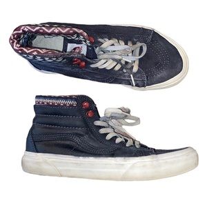 Vans Sk8 Hi MTE Parisian Night/Blanc de Blanc L Size 7 Men’s 5.5 Scotch Guard